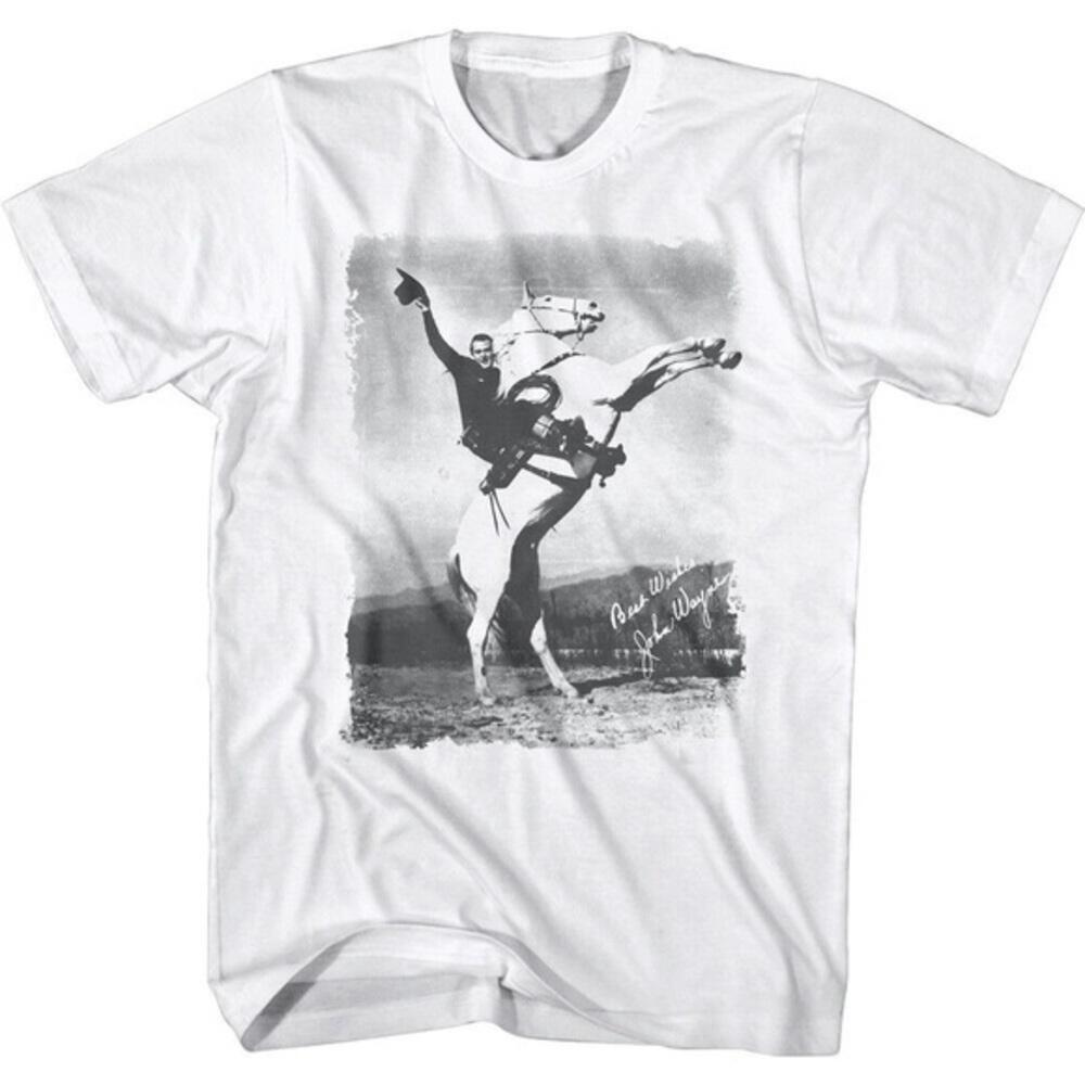 John Wayne Western Cowboy Horseback American Country Icon Unisex T-Shirt